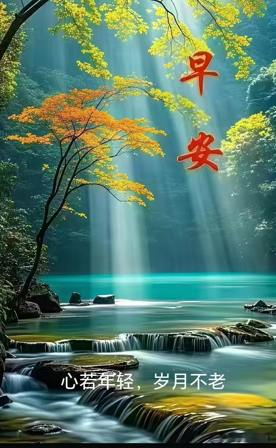 《鹧鸪天·朝夕安康》缘结浮生意自牵，十分暖祝润心田。纵然咫尺难谋面，