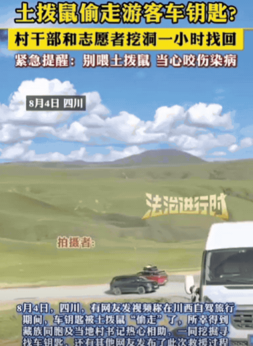 “彻底解释不清了！”四川，男子自驾川西旅行，结果半路车钥匙被偷了，起初以为是被人