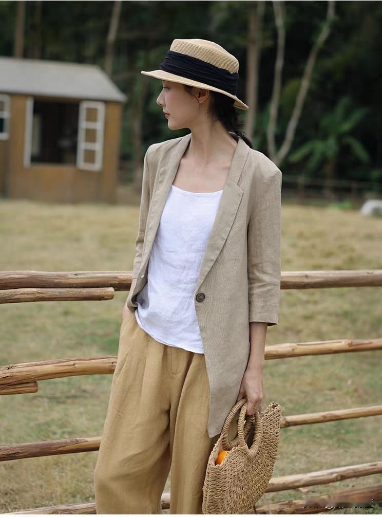 麻料衣服一洗就硬、还缩水？记住这几招，越穿越软和前几天分享完挑麻裤的方法，