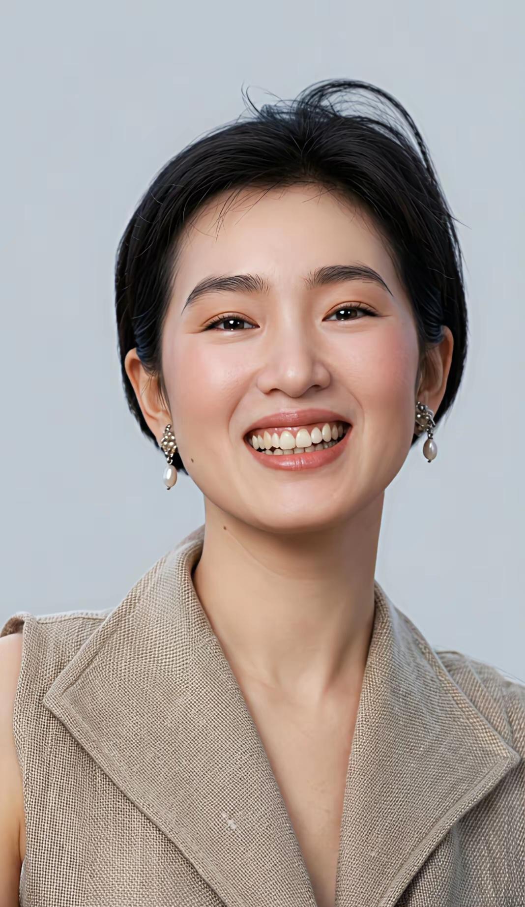 巩俐笑靥如花[比心]