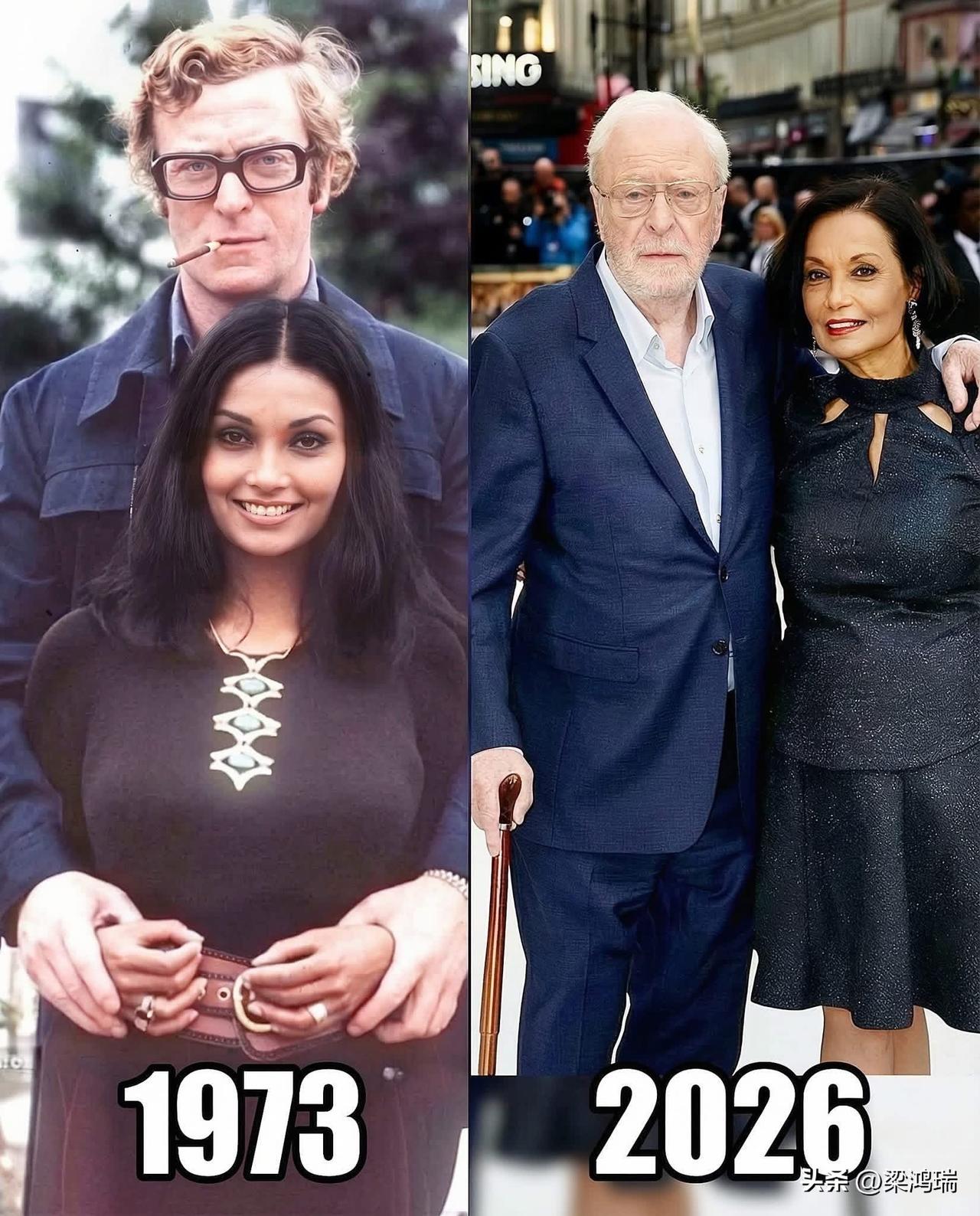 这张图片展示了英国传奇演员迈克尔·凯恩爵士（SirMichaelCaine）