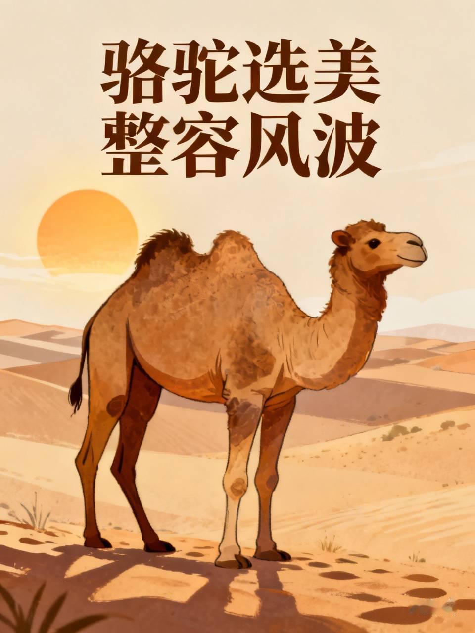 万万没想到骆驼选美也开始卷医美了。沙特举办的骆驼选美比赛奖金高达5700万美元