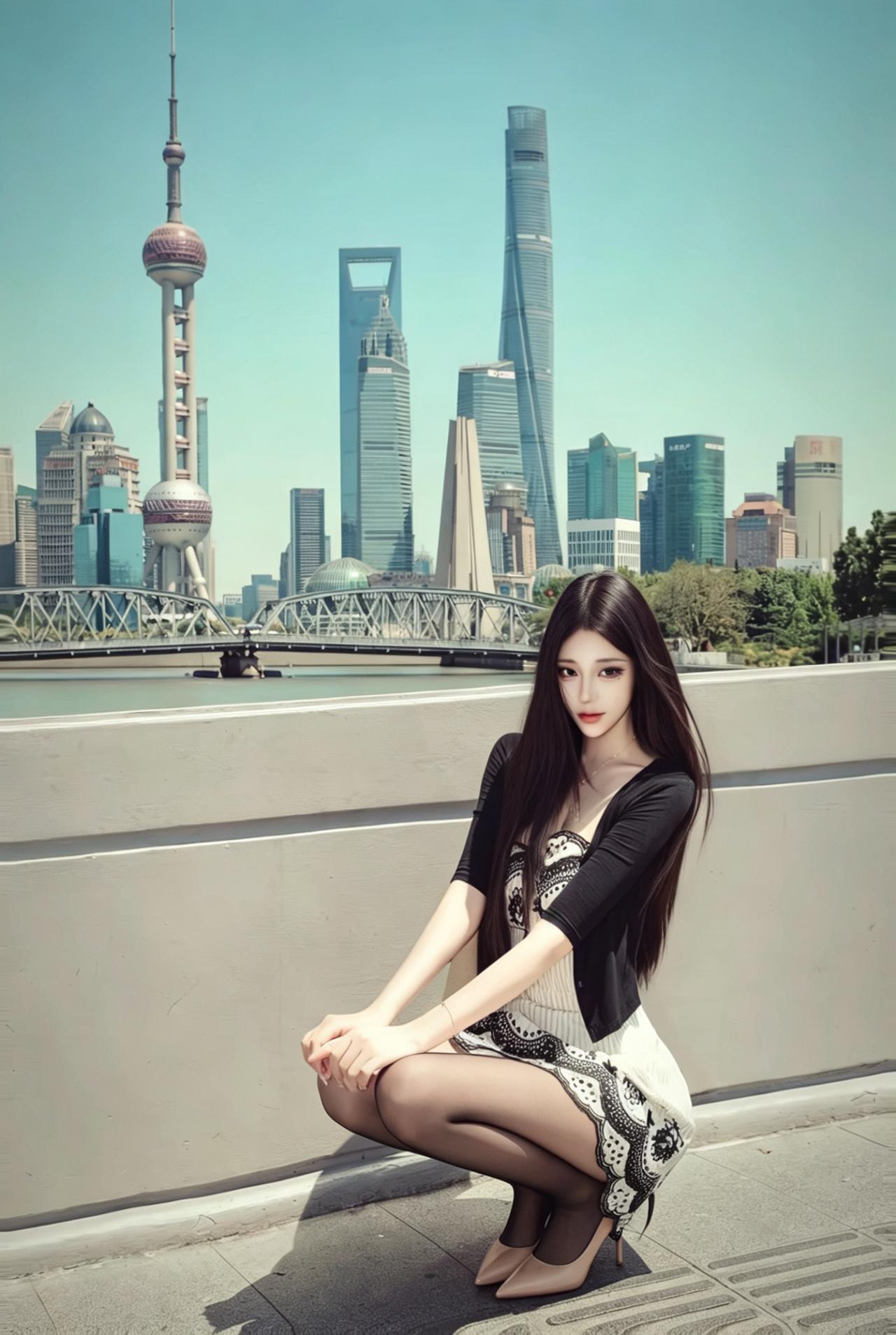 上海外滩的迷人景色