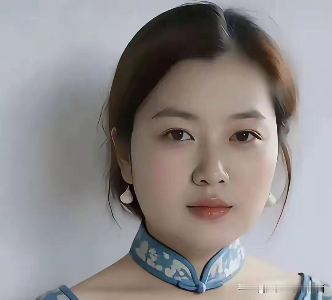 这样的美女实在是太漂亮了，她的颜值长在百分之九十男人的审美之上，是微胖女人里最有