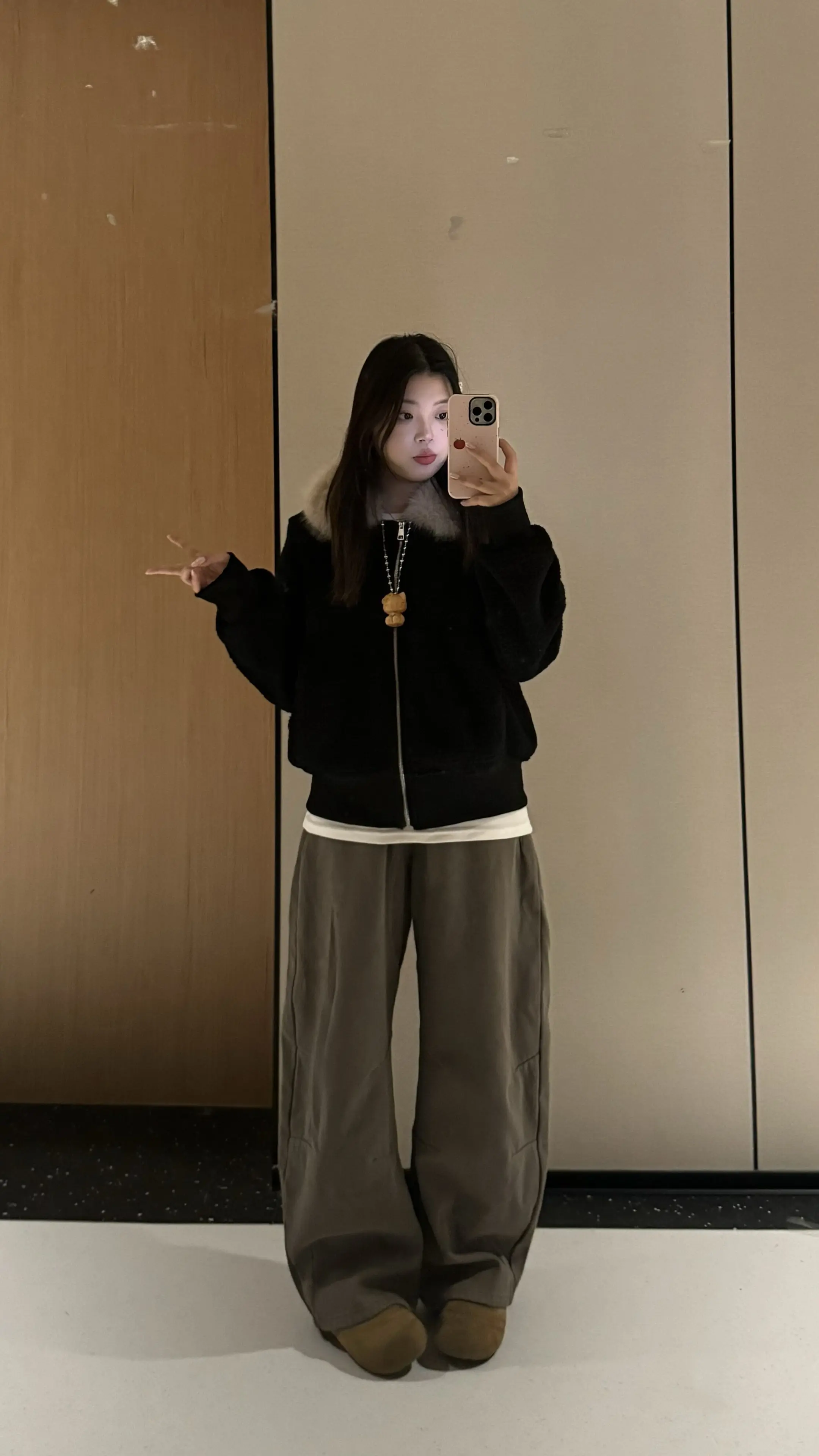 微胖穿搭 显瘦穿搭 苹果型身材 ootd穿搭 秋冬穿搭