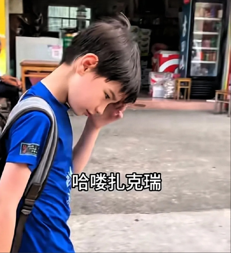 中加混血儿英语考试不及格，暑期不得不参加补习班补习英语。远在加拿大的爸爸得知