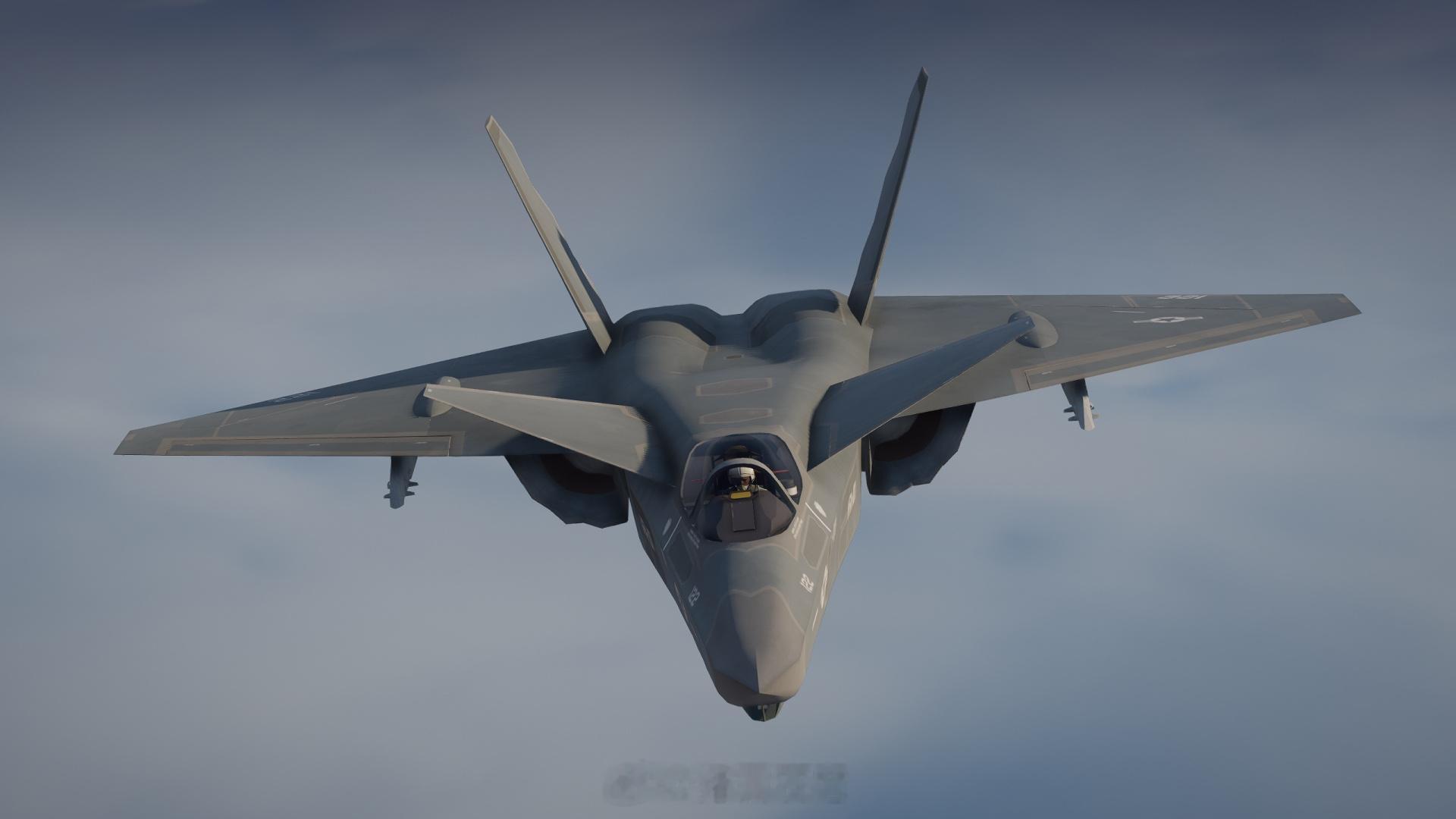 NATF-23海军型YF-23概念机是美国海军基于诺斯罗普公司YF-23