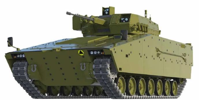 波兰正在开发新型CBWP（即“重型步兵战车”），新车将采用七对负重轮底盘（图1）
