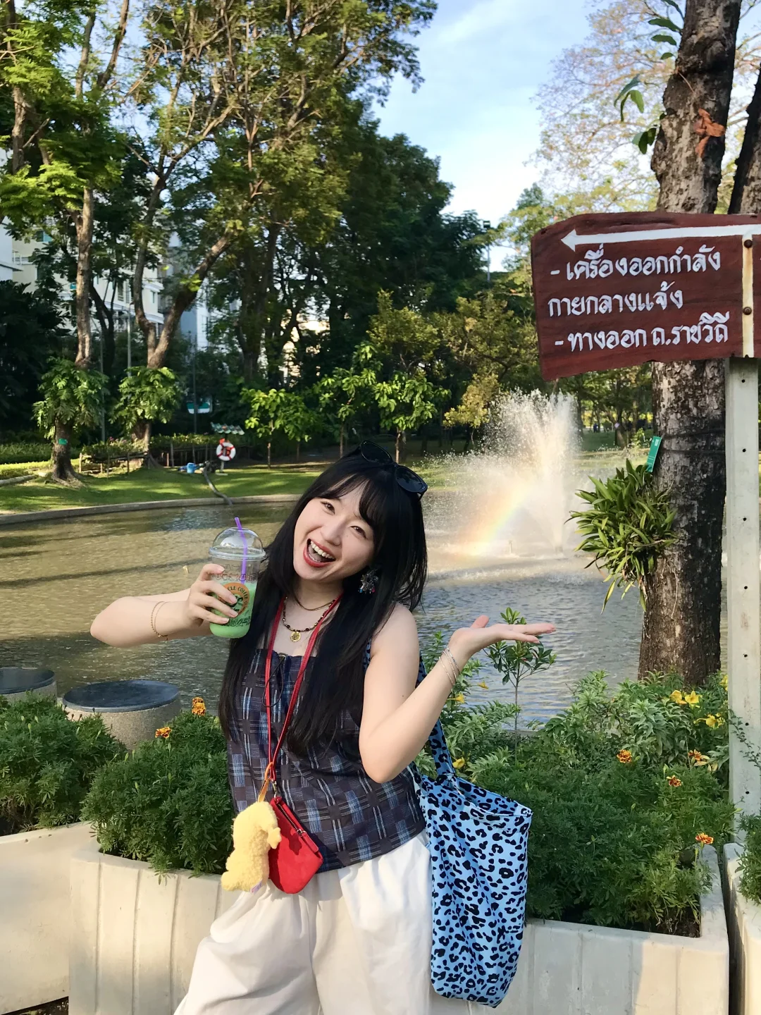 曼谷逛到人生公园！看巨型水蜥🦎不是伦批尼！