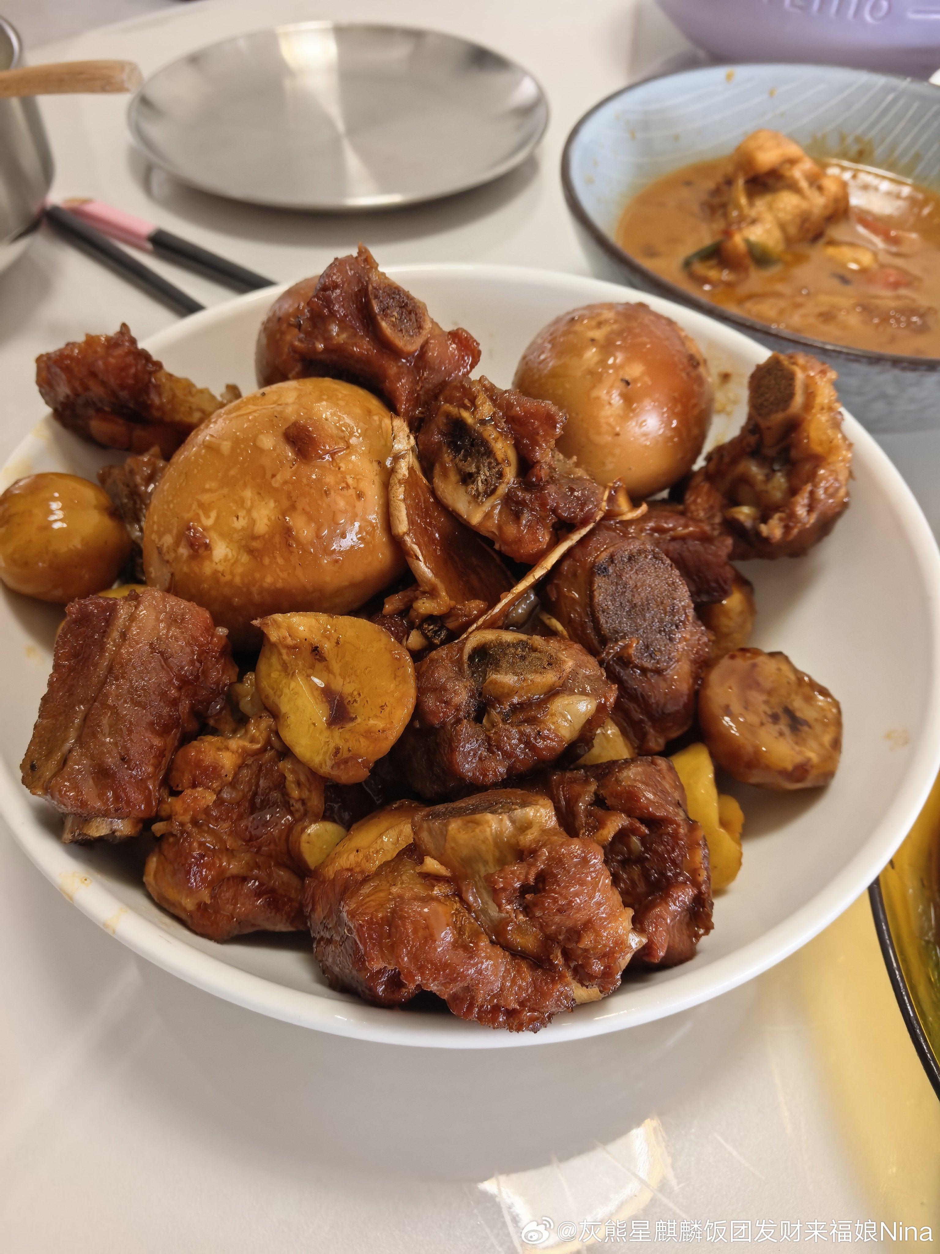 秋天就要吃🌰啦[比心]午饭要积极​​​