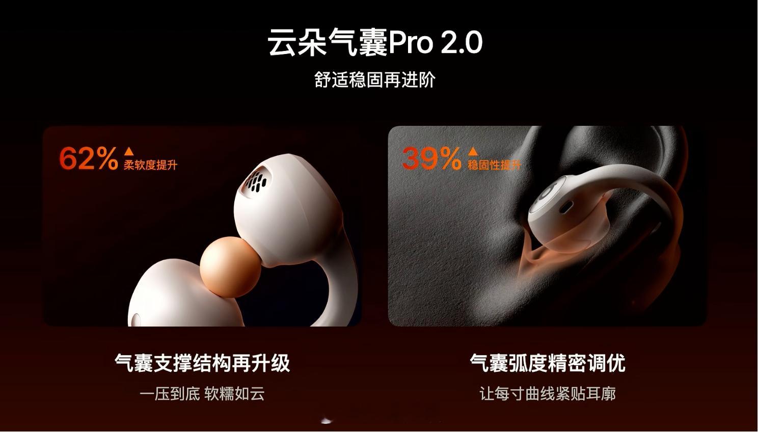倍思InspireXC1耳夹耳机售价899元首发搭载云朵气囊Pro2.0，佩