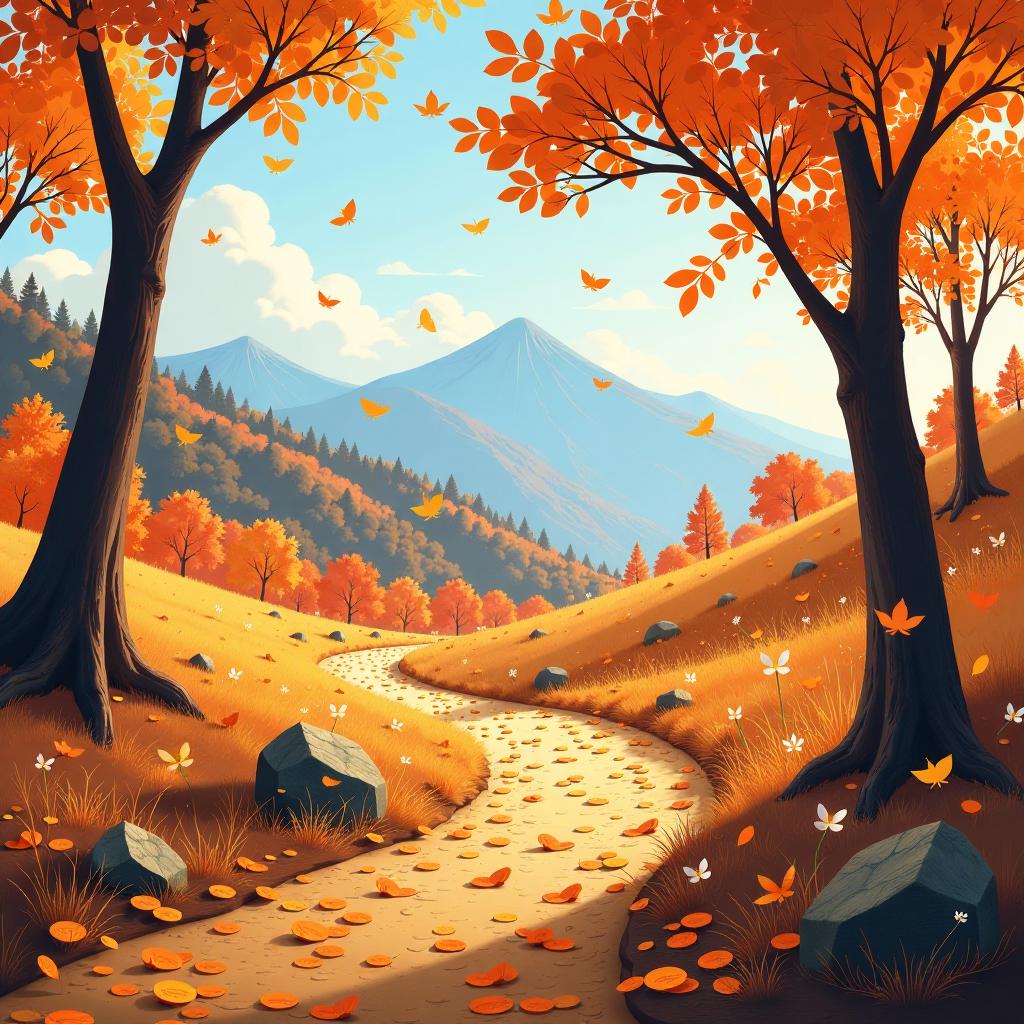 【爆款标题】树叶变色的秘密：它们到底在搞什么鬼？！【正文内容】嘿