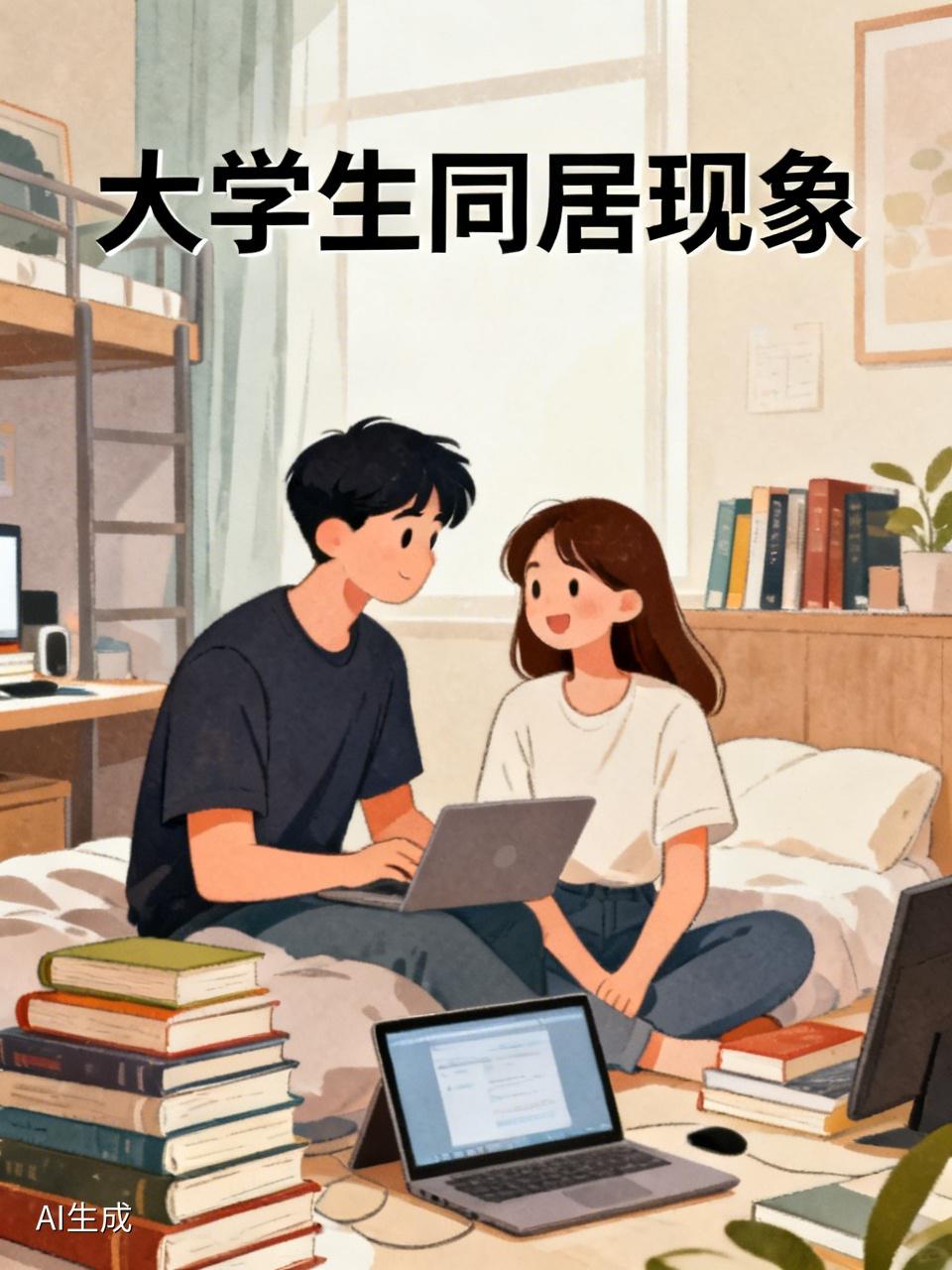 大学生同居，是物质第一性原理。大学生身体生理已十分成熟性激素强烈，虽然心理意识上