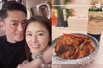 林心如卤猪脚为46岁霍建华庆生家人们，今天想和大家聊聊娱乐圈里超有爱的一幕——