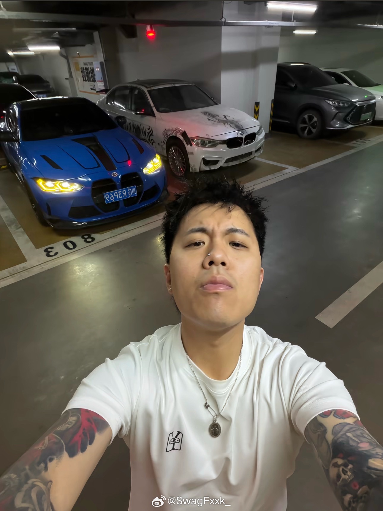 连麻晒出自己的两辆改装宝马🔥连麻