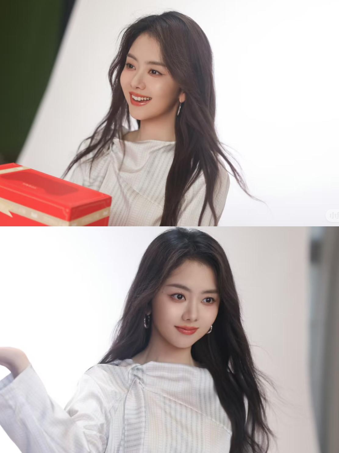 主持人问谭松韵，你喜欢什么样的男生？她说自己喜欢的和大多数女生差不多，要霸道