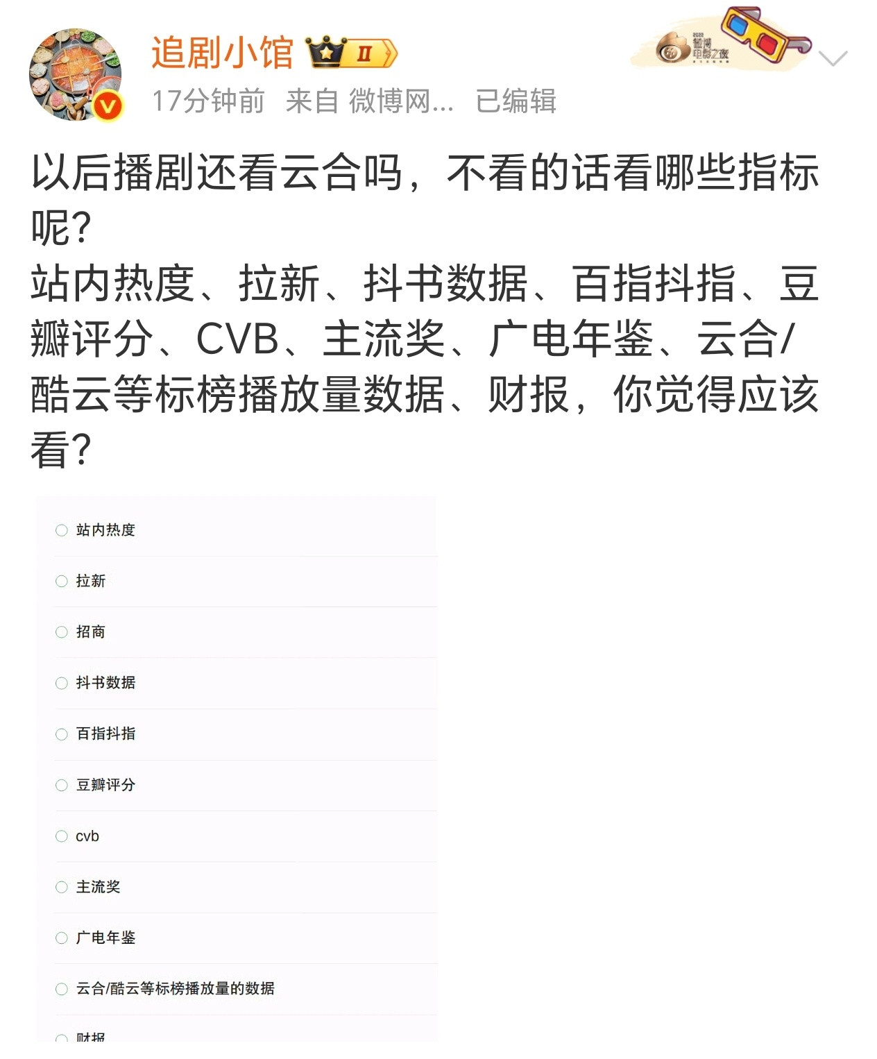 都说了，声量都是最重要，什么数据热度都是程序员动动手指的事情