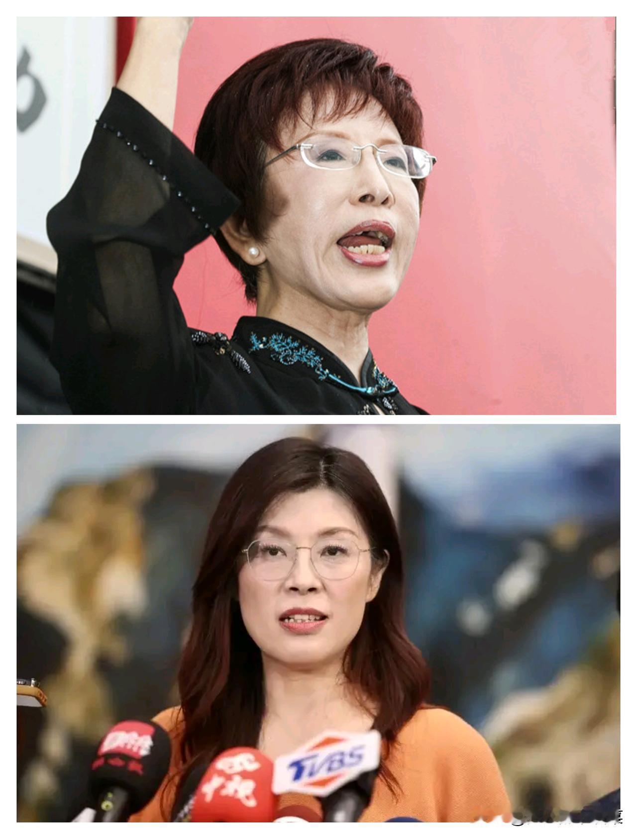洪秀柱今天上午会见了郑丽文。洪秀柱曾说没有支持特定人选，但在这关键时刻，却会