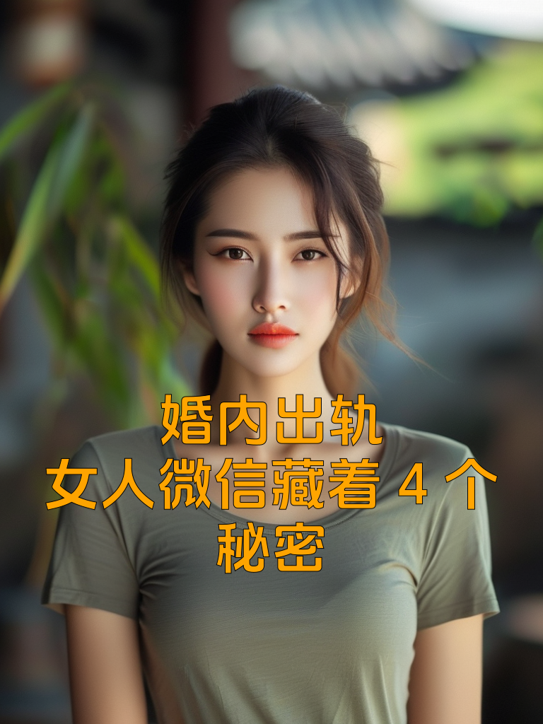 婚内出轨，女人微信藏着4个秘密