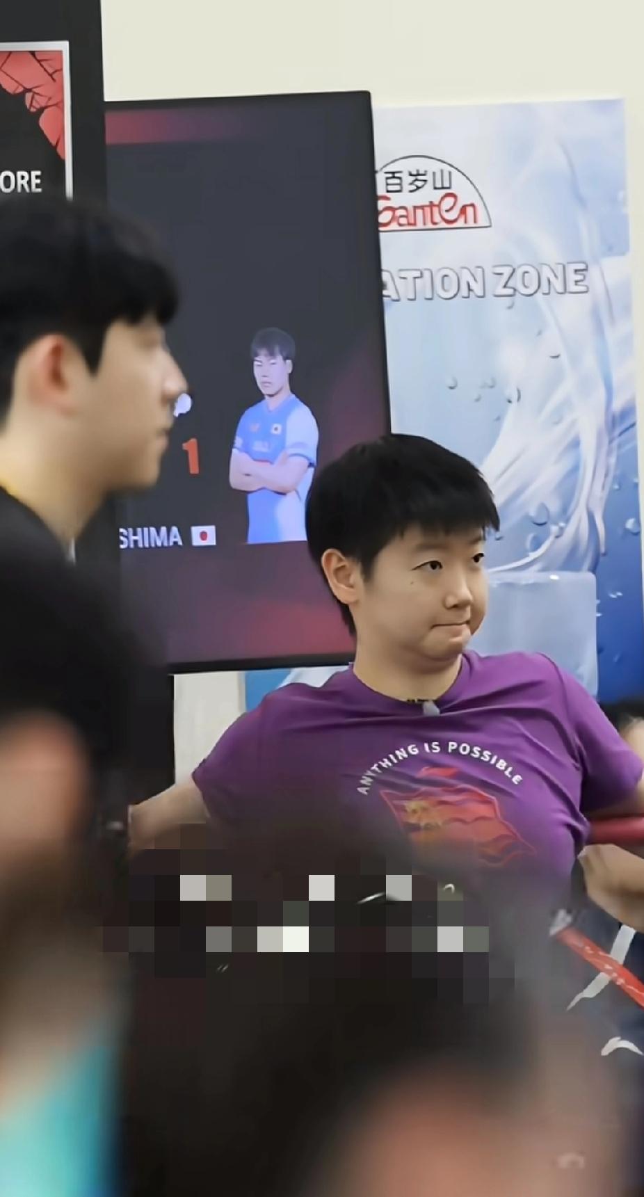 挖到宝！新加坡大满贯训练场的莎莎，紫色战袍藏不住的可爱刚刷到个宝藏视频，是