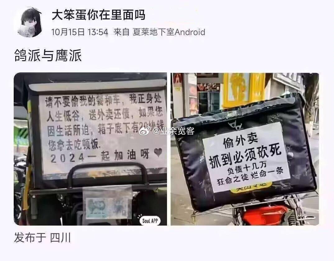 鸽派与鹰派​​​