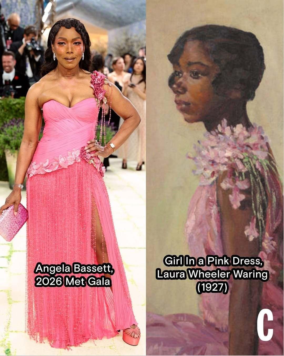 呼应今年MetGala展览主题：CostumeArt（服装艺术）和红毯着装准则