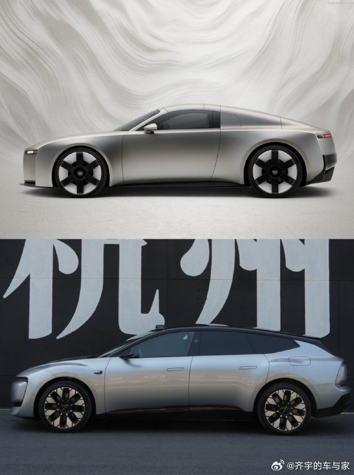 新奥迪设计首发奥迪的新概念车：奥迪ConceptC来了。整体设计语言跟刚预