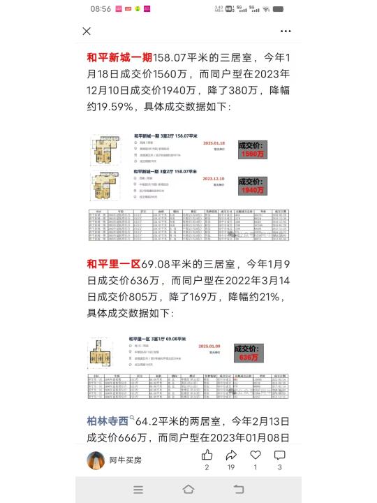 北京楼市：东城跌幅惨烈，跌了近400万！