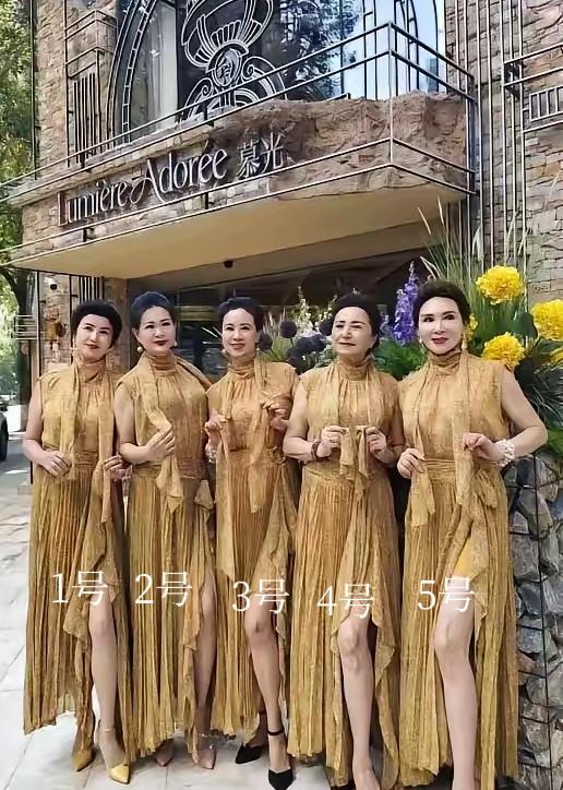 五位成熟美女大姐，几号是你的最爱，又想和几号做夫妻？大姐真美丽大姐风格