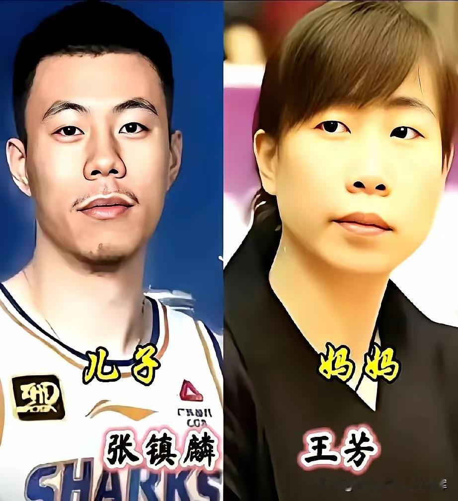 男篮选手张镇麟的母亲王芳，今年已59岁，容貌状态十分出众，皮肤细腻紧致、几乎不见