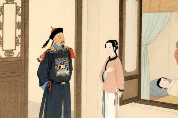 1879年，浙江巡抚谭钟麟午睡之后，路过通房丫头卧室时与之发生关系。而就是这一次