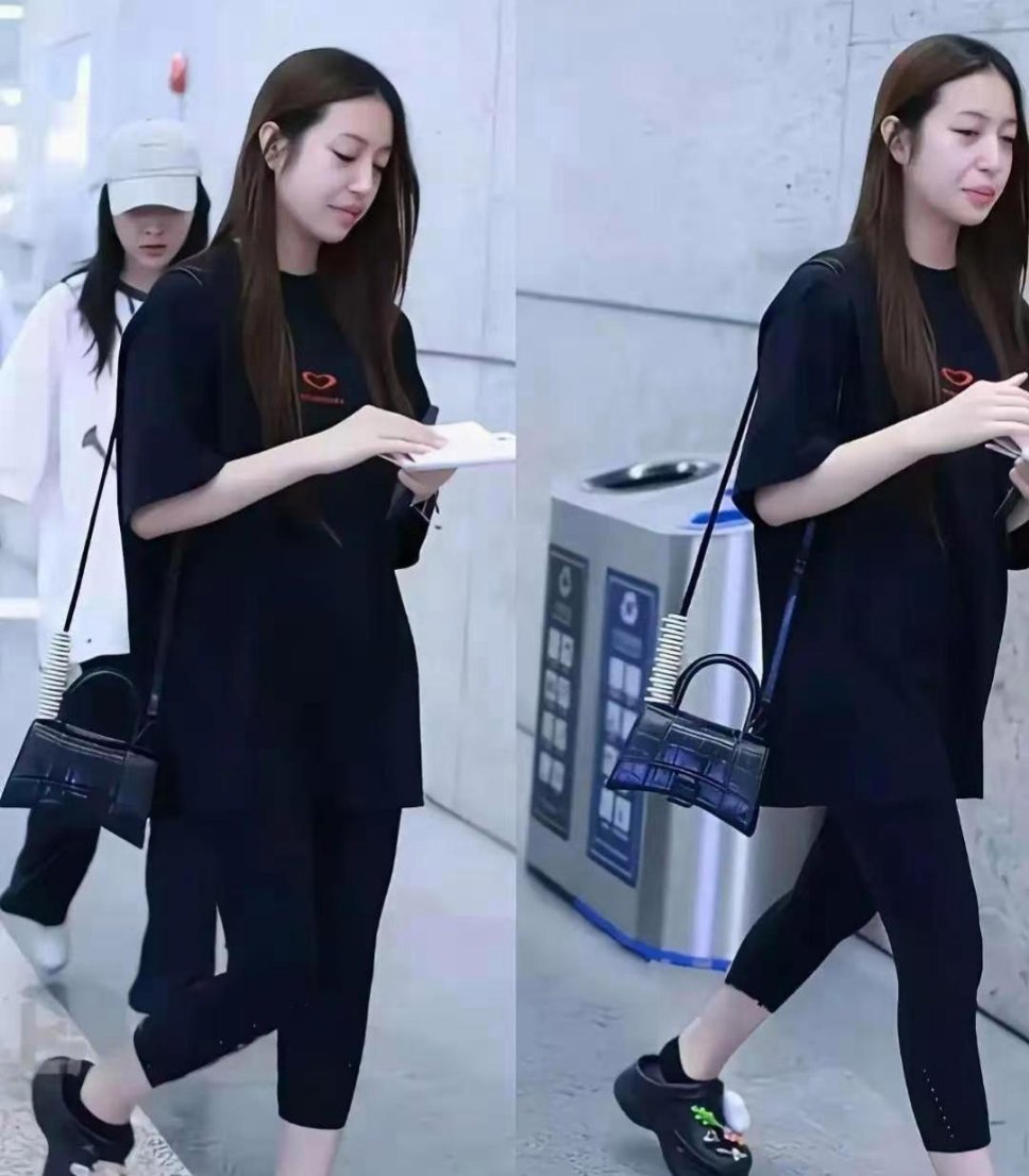 赵薇的女儿都长这么大了，感觉颜值没遗传到母亲