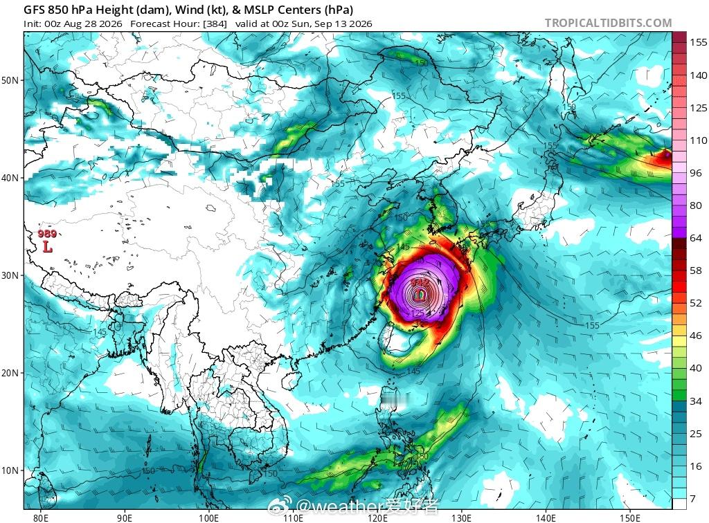 台风华东地区：台风大哥别来了，我真的害怕了，真的累了（数值给出未来可