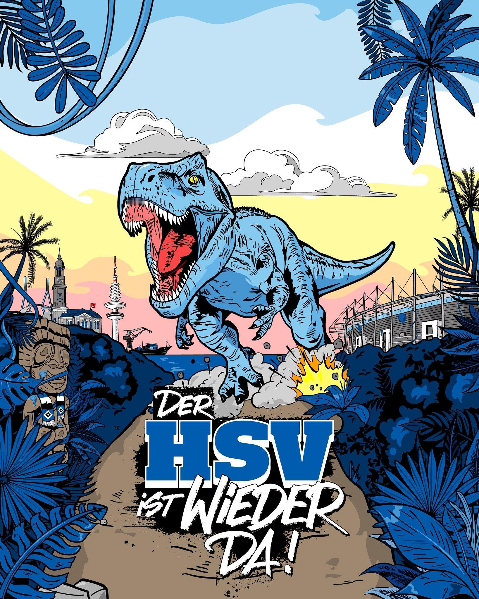 汉堡回归，德甲才更完整🦕作为德甲联盟1963年的创始成员之一，汉堡在德甲前55