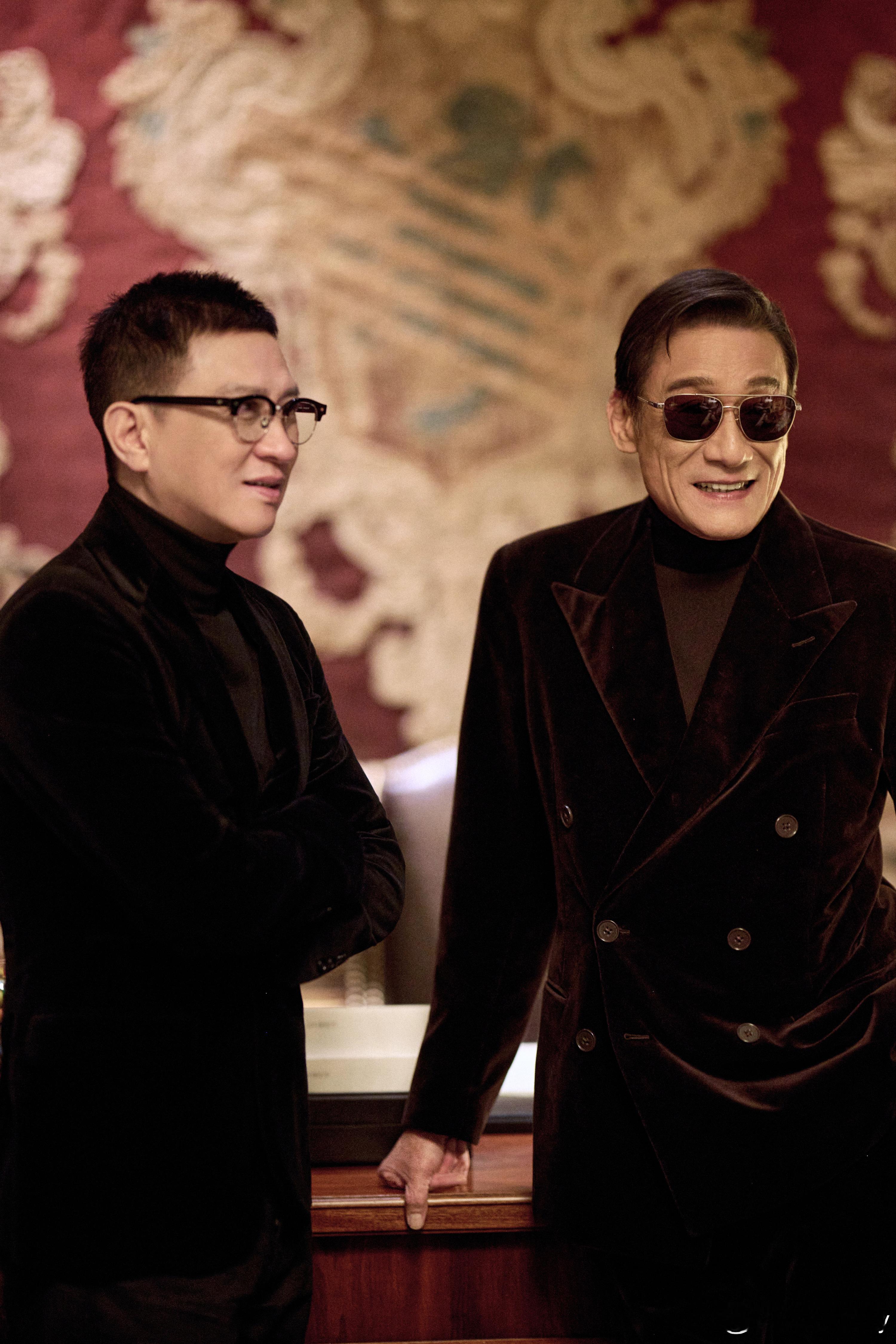 男装周时隔20年，RalphLauren重返米兰时装周，梁家辉与张家辉两位影