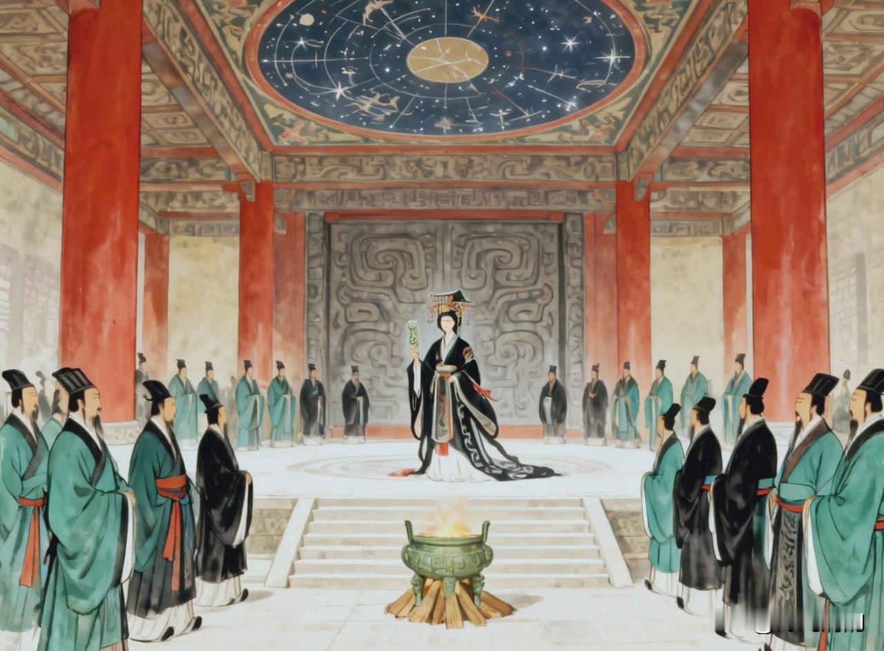 一个没有生育过一个孩子的女人，却在秦国的权力核心活了整整六十六年。她亲手把一个被