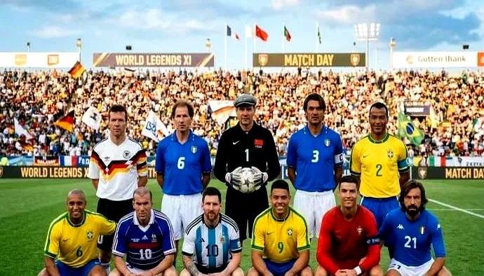 齐达内竟然连历史第一阵容都进不去？！《法国足球》搞的那个历史最佳11人，把贝