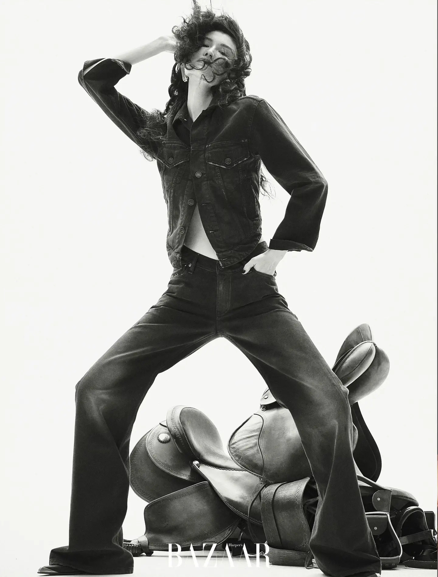 何穗产后复出首采访何穗产后首采访何穗产后复出状态太好了！时尚表现力没得说