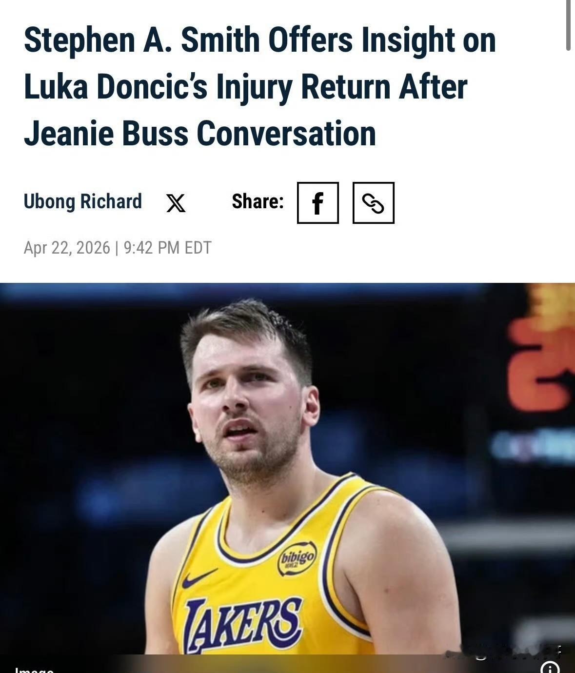 千万不要回来啊！！！A史密斯：东契奇有可能会复出！根据ESPN大嘴评论员斯蒂