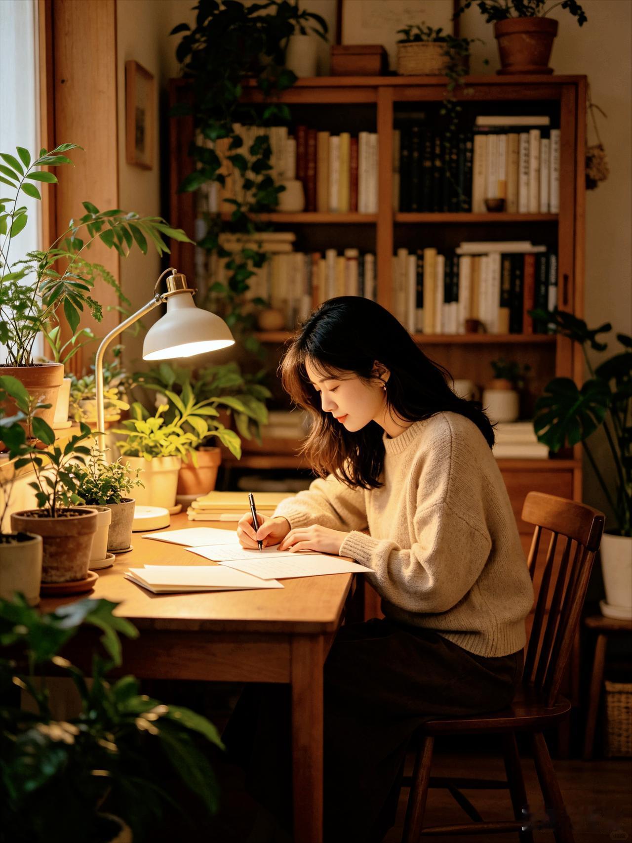 昨晚，儿子儿媳领着孙女回家之后，我的房间里一下子安静下来。这安静，跟之前的喧