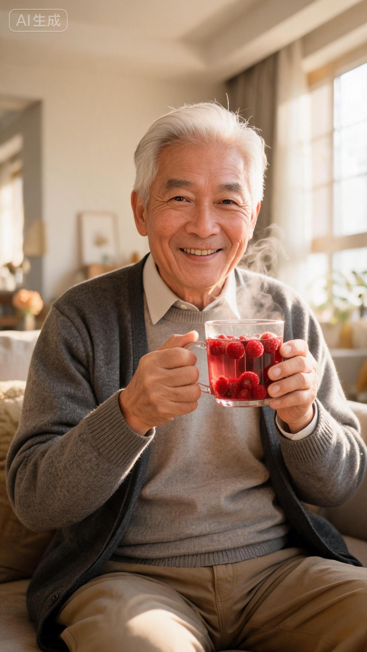 覆盆子才是“固肾王”！配上它泡水喝，夜尿少了、腰不酸了，浑身有劲。你有没有这