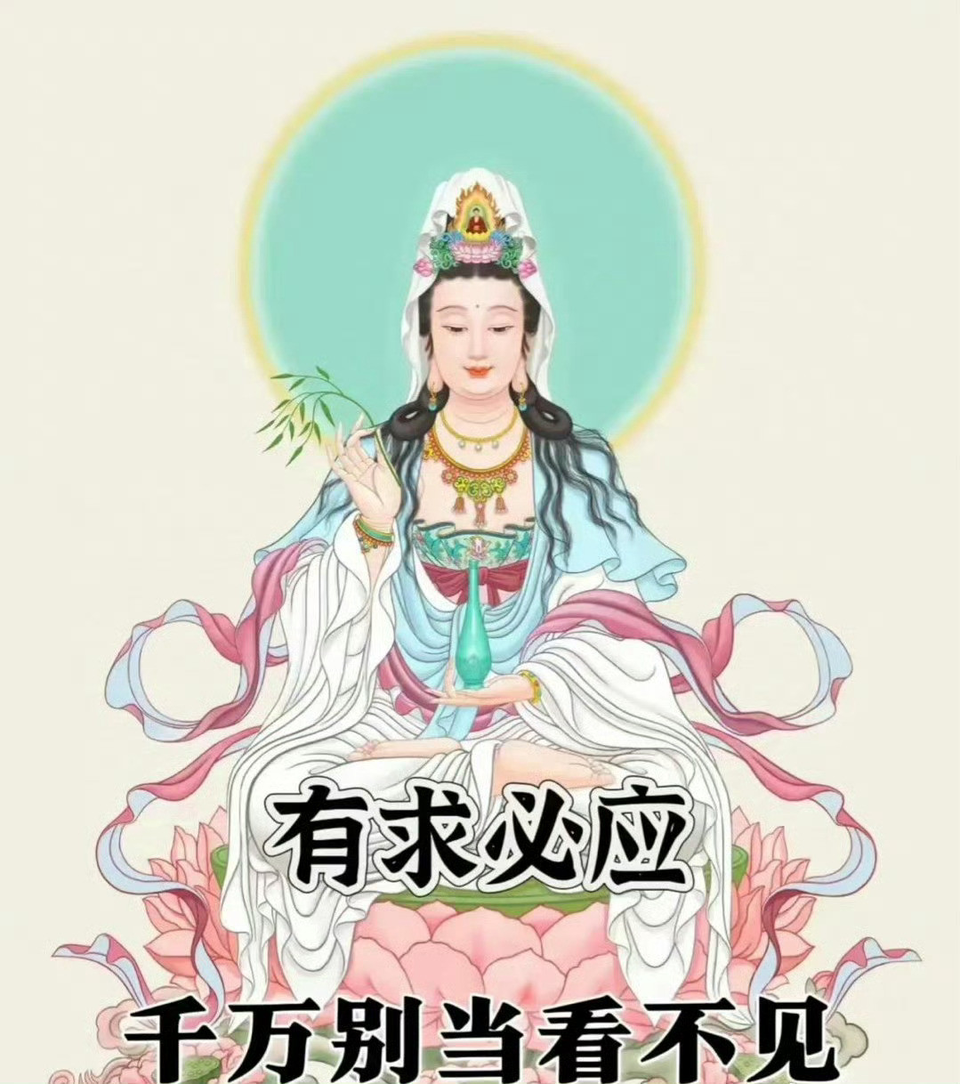 菩萨说：恭喜你了！你家中有大喜事！你的孩子将开启一段非凡的旅程！千万不要错过！留
