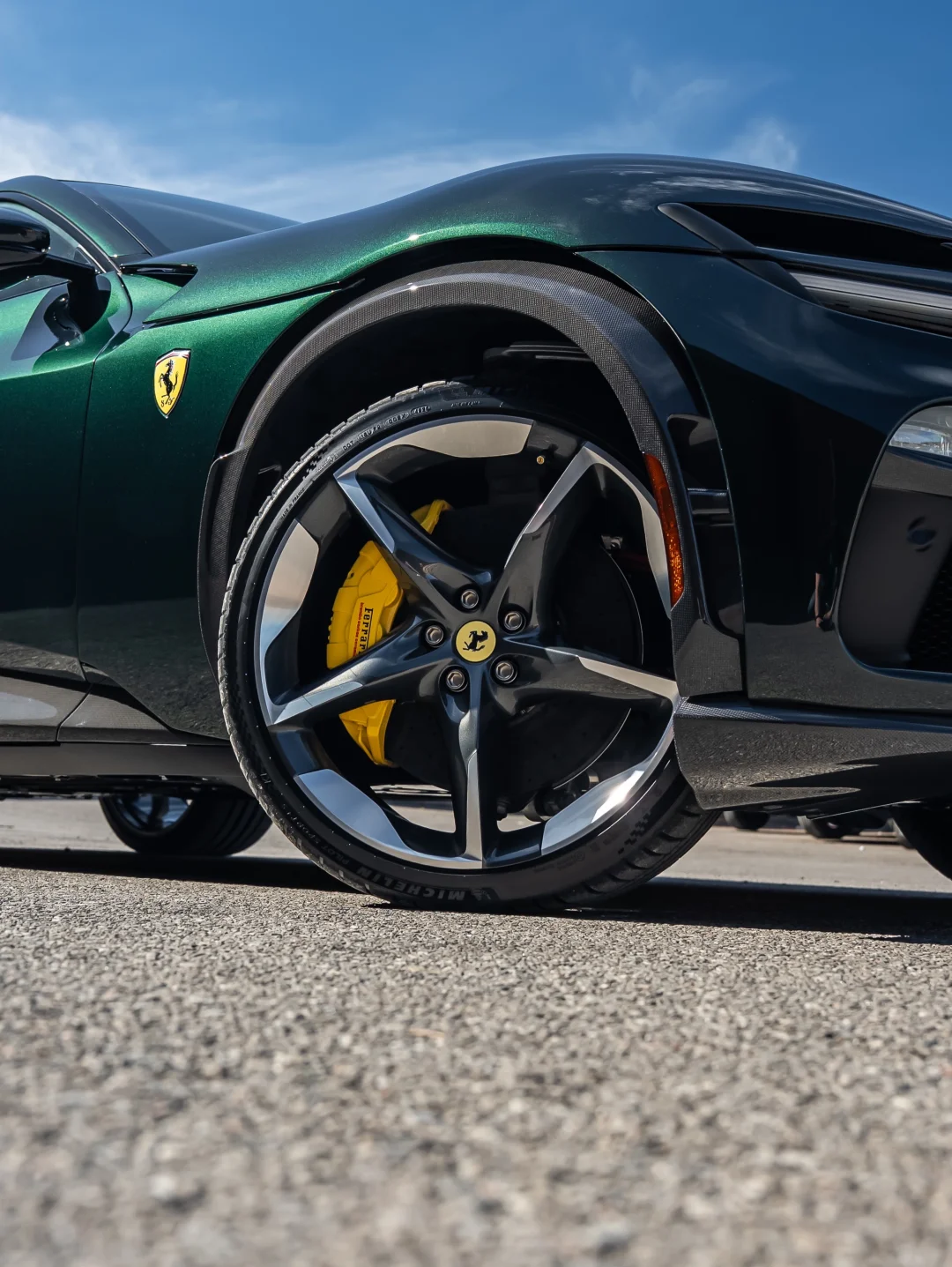 VerdeZeltweg车漆的Purosangue💚#Ferrari