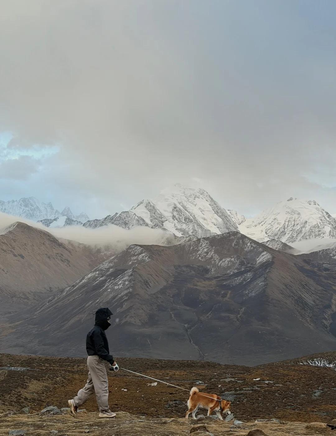 川西第一场雪❄️下在了贡嘎雪山🏔️原来没有一个垭口是好上的…六一还要一直