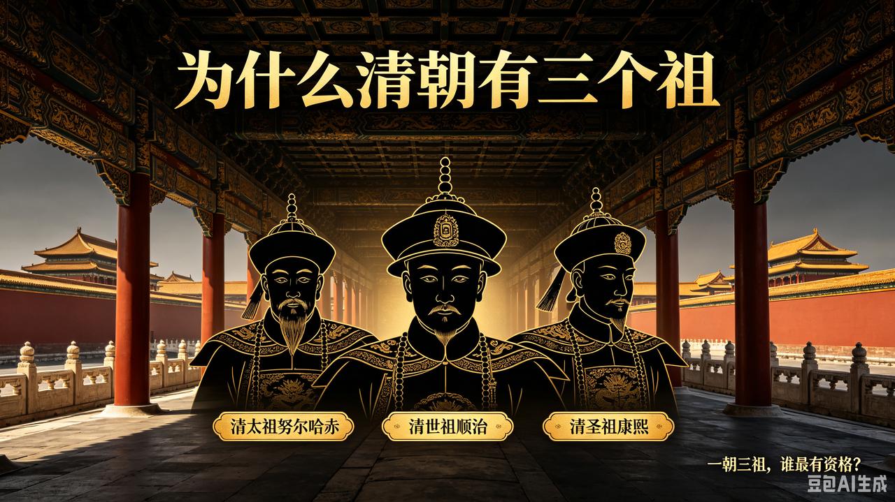 其他朝代都只有一个祖，为什么清朝会冒出来三个？清太祖努尔哈赤:劳