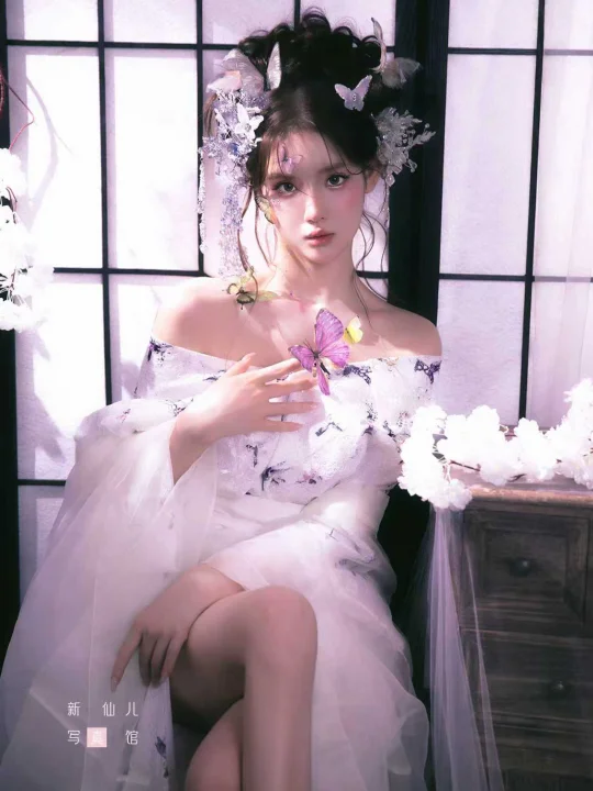 和服写真🦋昭和时代的花蝴蝶