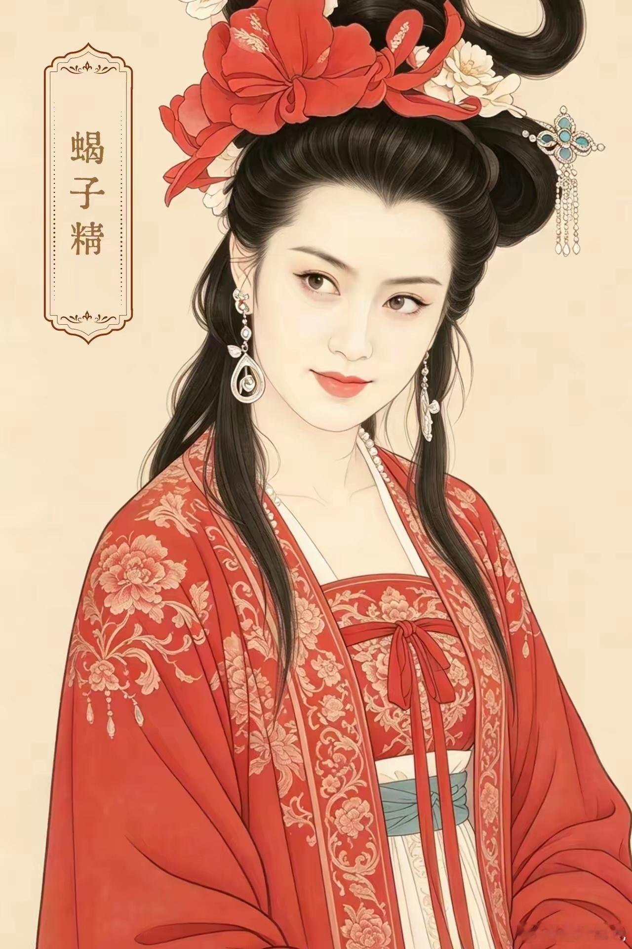 86版《西游记》美人图，谁是你眼中的前三？