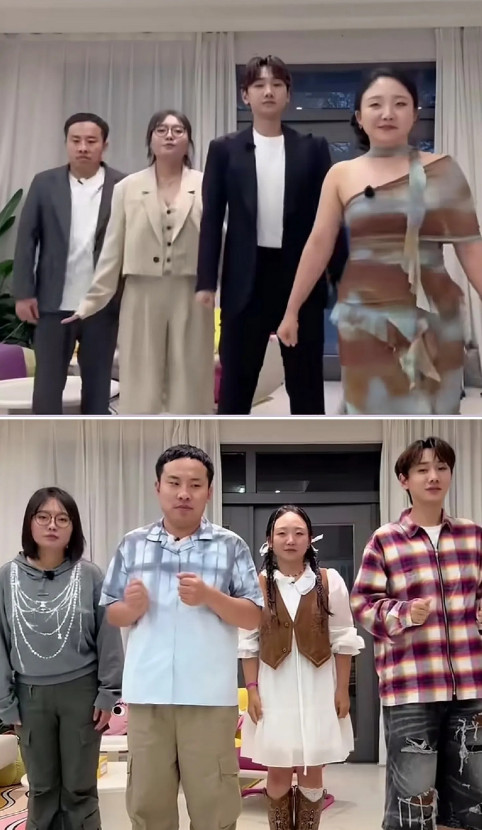 他们四个人就算独处一室一晚上，大家都不会觉得有绯闻[捂脸哭]
