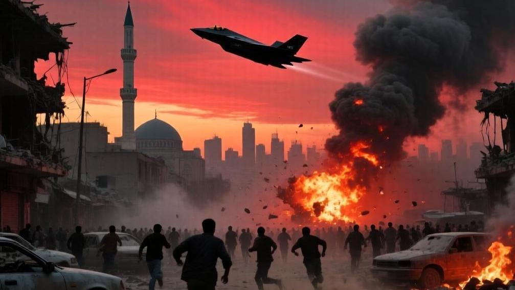 中东博弈彻底激化！俄中坚定立场，美霸权彻底暴露近期中东局势骤然升级，单边暗