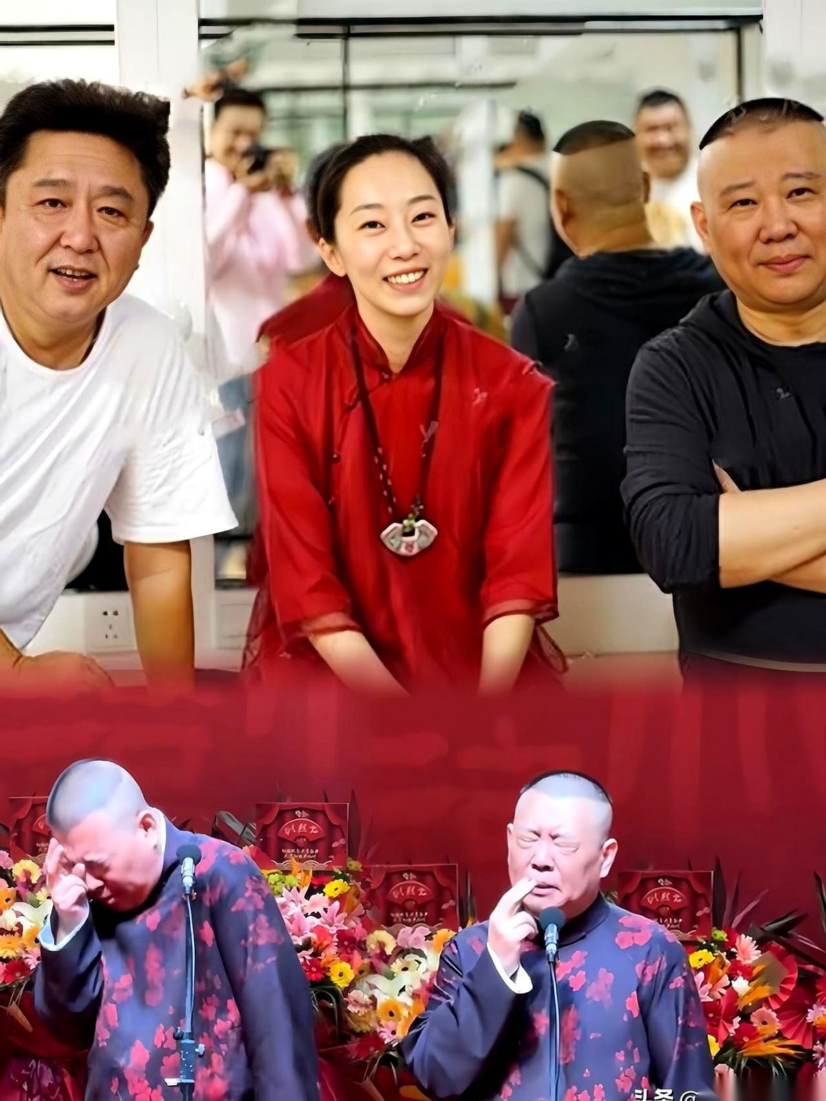 郭德纲把他师父的闺女侯瓒弄进德云社，却没让她穿大褂，没让她上台说一个字。前台锣